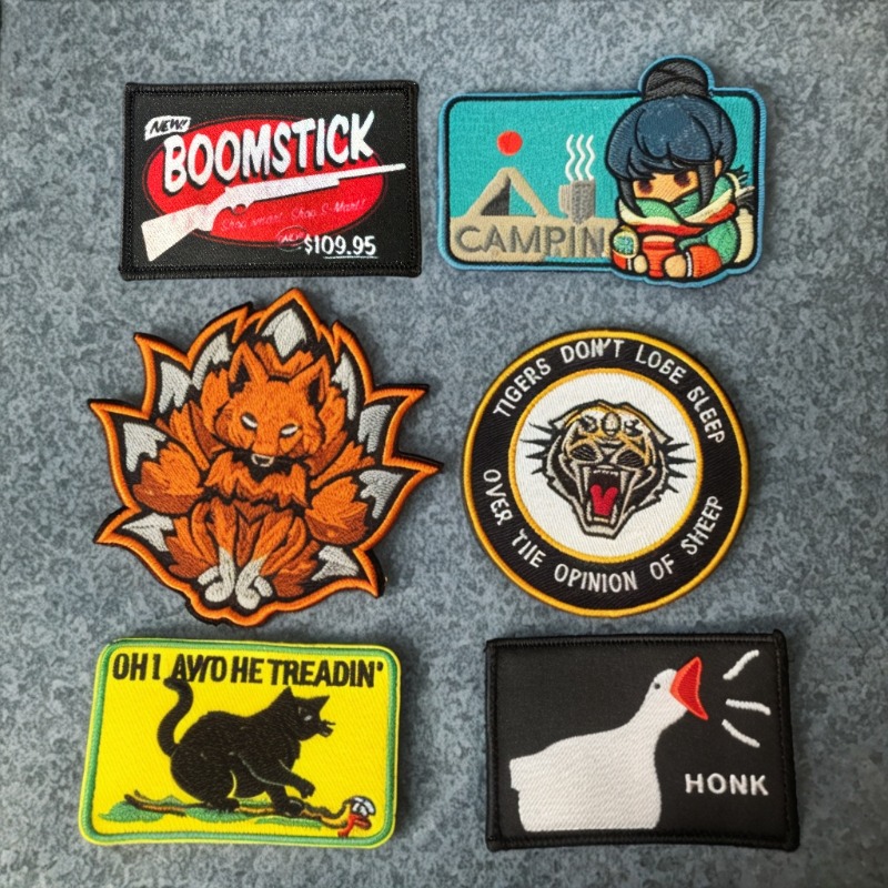 Urban Backpack Tactical - Animal dos desenhos animados remendo tático