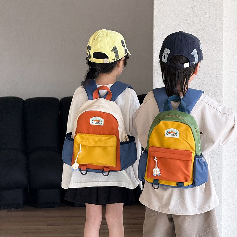 Nova Mochila Infantil Colorida - Canvas Backpack Casual avaliação e preço